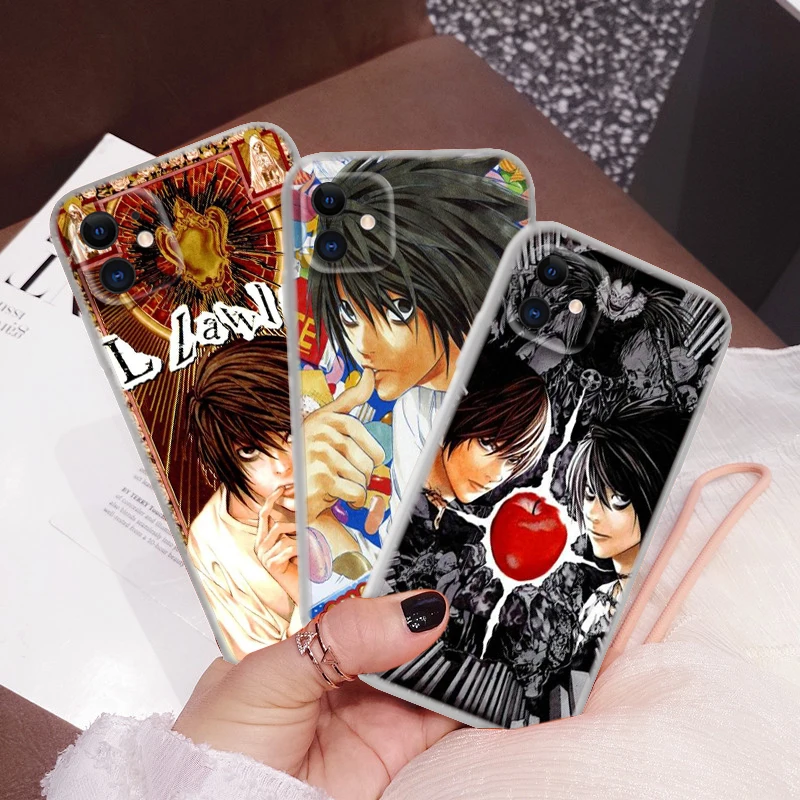 Funda blanda de Anime Death Note 57TY para Moto G9 Powe One Pro E12 E22I E22 G52 G42 G32 G22 G23 Z2 Z Play P40 P30 Edge 30