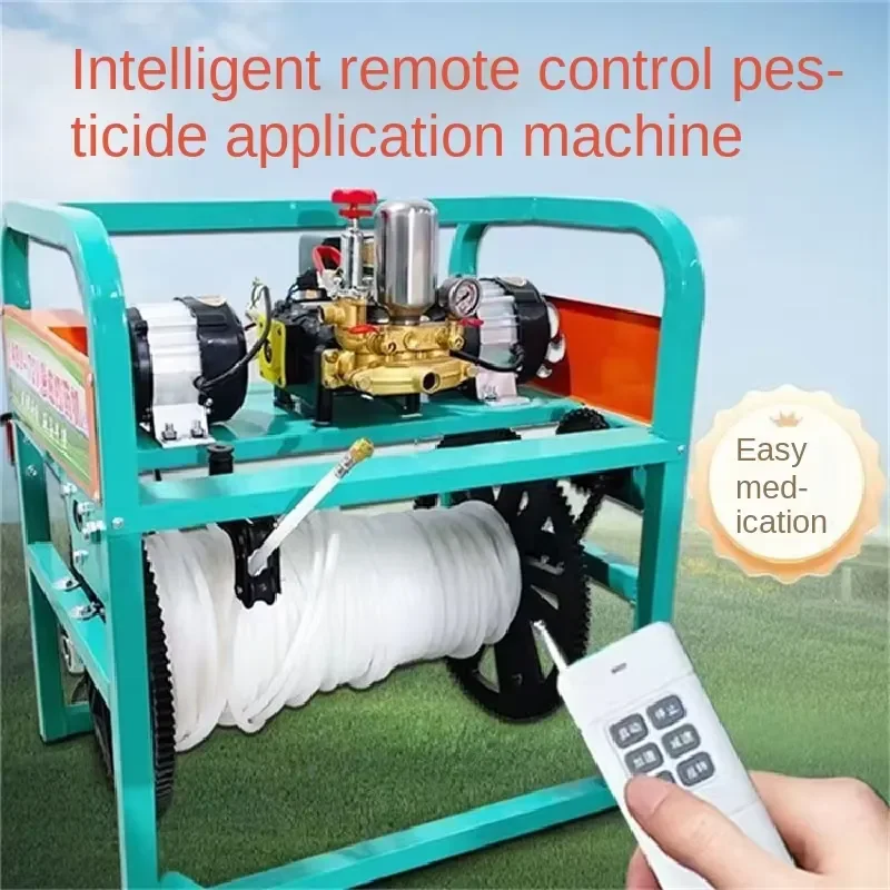 Upgraded High-Pressure Multi-Function Electric Remote Control Agricultural Sprayer for Fruit Vegetable Car Tricycle Spraying
