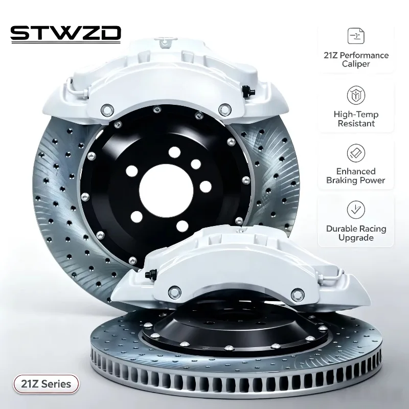 26 StyleUniversal 21Z Racing Brake Caliper Kit Strong Heat Dissipation Anti-Fade Braking System For Ford Explorer Top Of The Lin