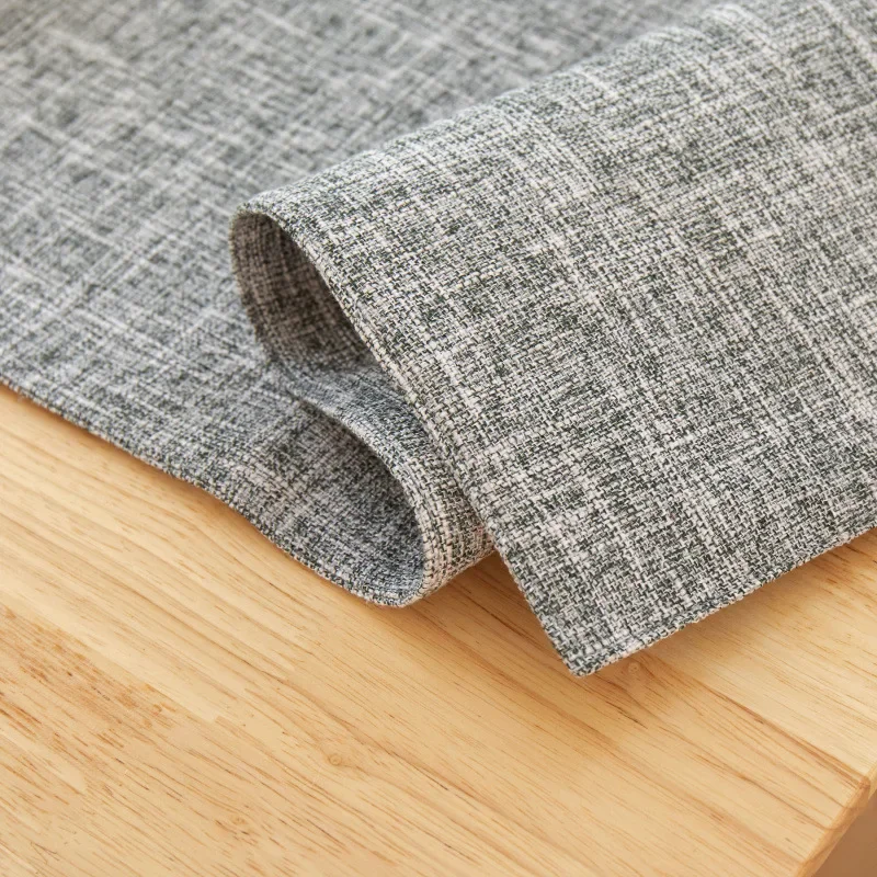 Solid Color Printed Home Linen Table Runner  All-Season Dining for Autumn Halloween Thanksgiving Piano Decoration Christmas