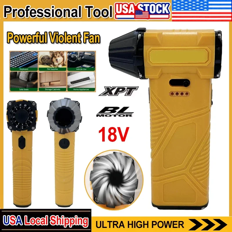 

Fit DEWALT 110000 RPM Powerful Violent Fan Air Blower Type C Vacuum Cleaner Charging Strong Winds Brushless Dry Turbo Jet Blower