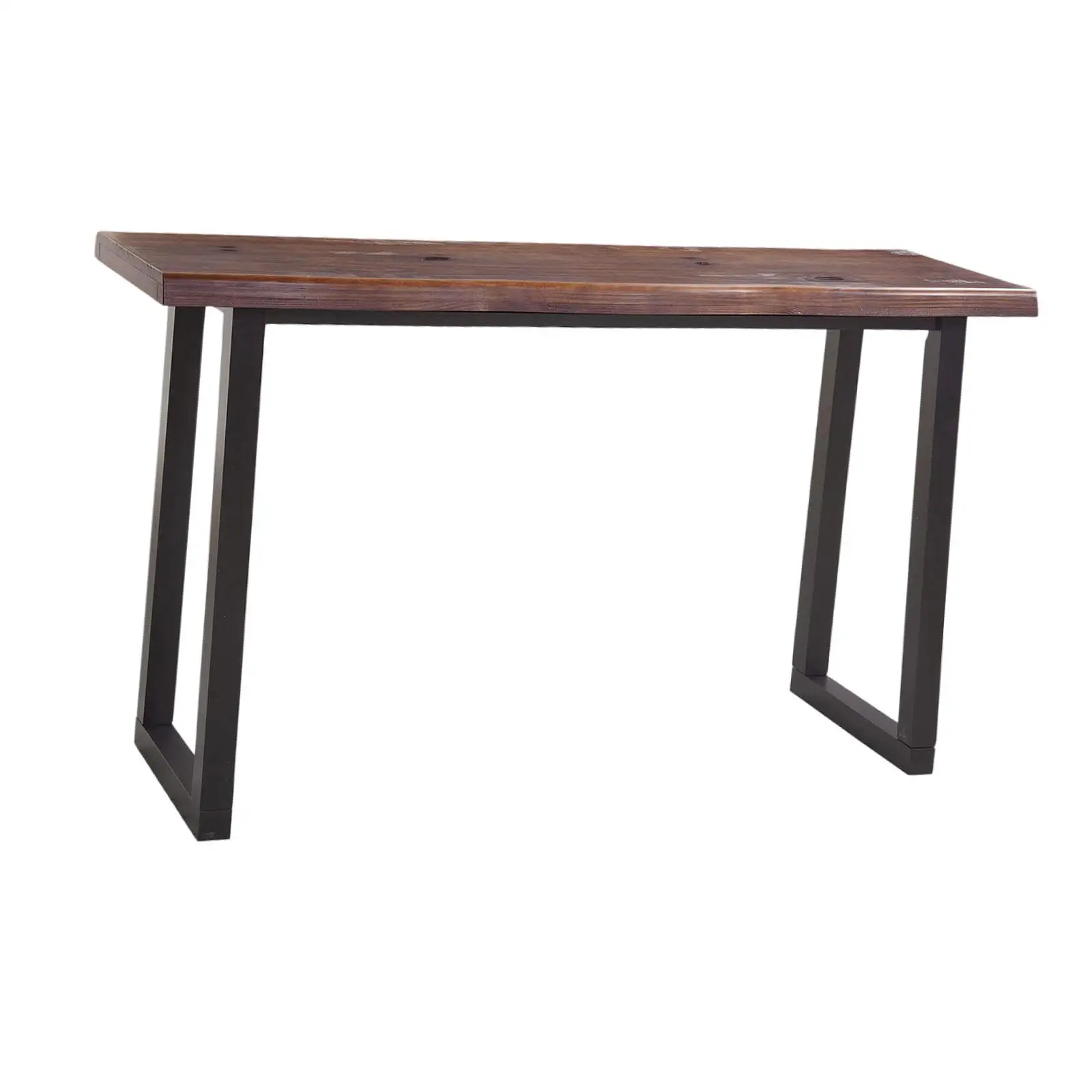 Live Edge Bar Table Furniture Rustic Space Saving Wood Brown Dining Table,End