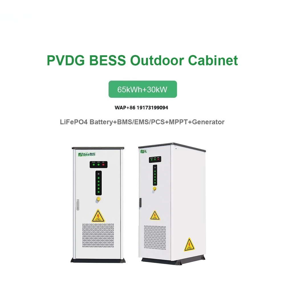 AINEGY 65kWh 30kW Air Cooling PVDG LiFePO4 Cycle Life 8000 Solar Battery Energy Storage Systems for Industrial&commercial