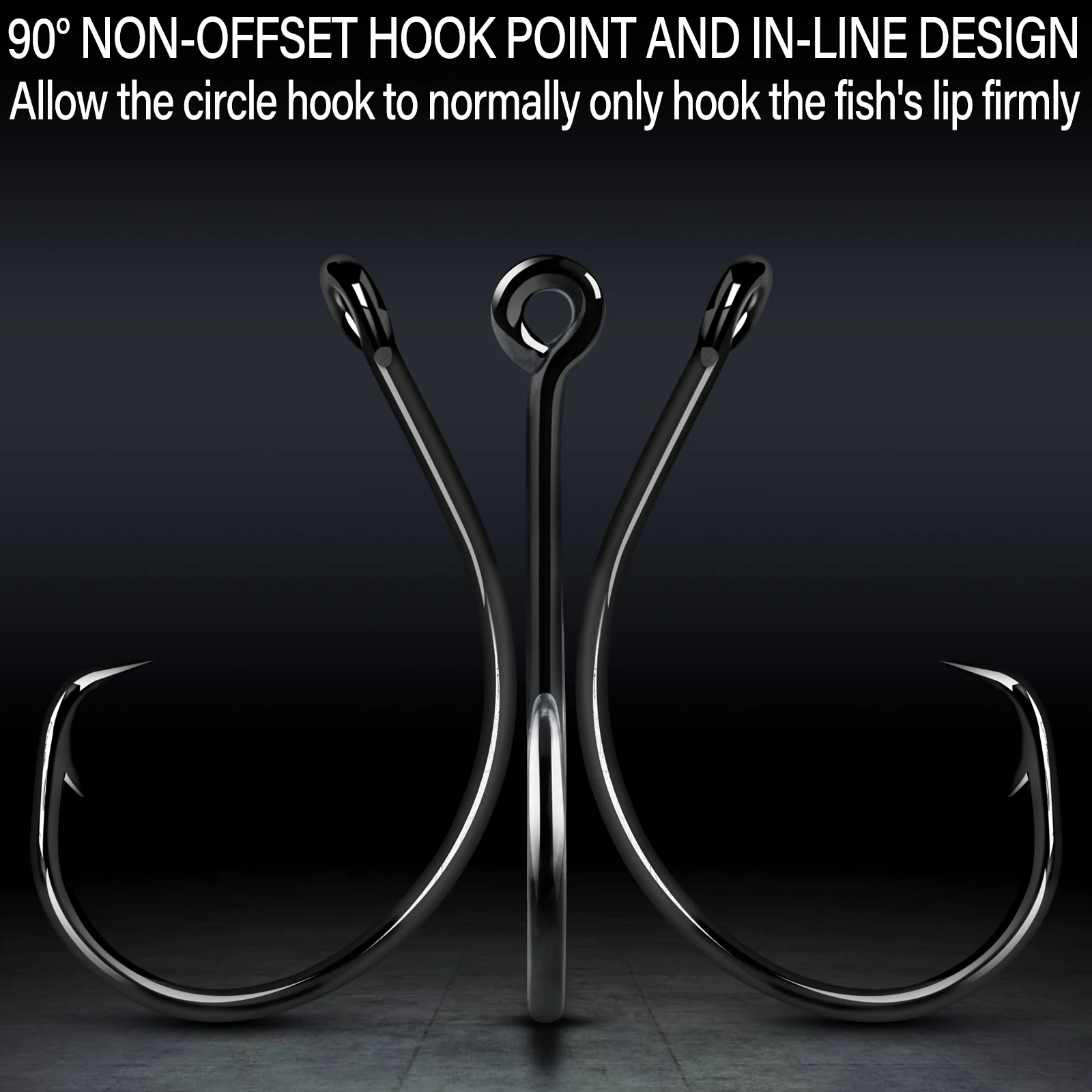 

100 шт., крючок для морской рыбалки, круглый крючок, линейный рыболовный крючок Pompano, крючки с широким зазором, не смещенный, с закрытым ушком для окуня Crappie