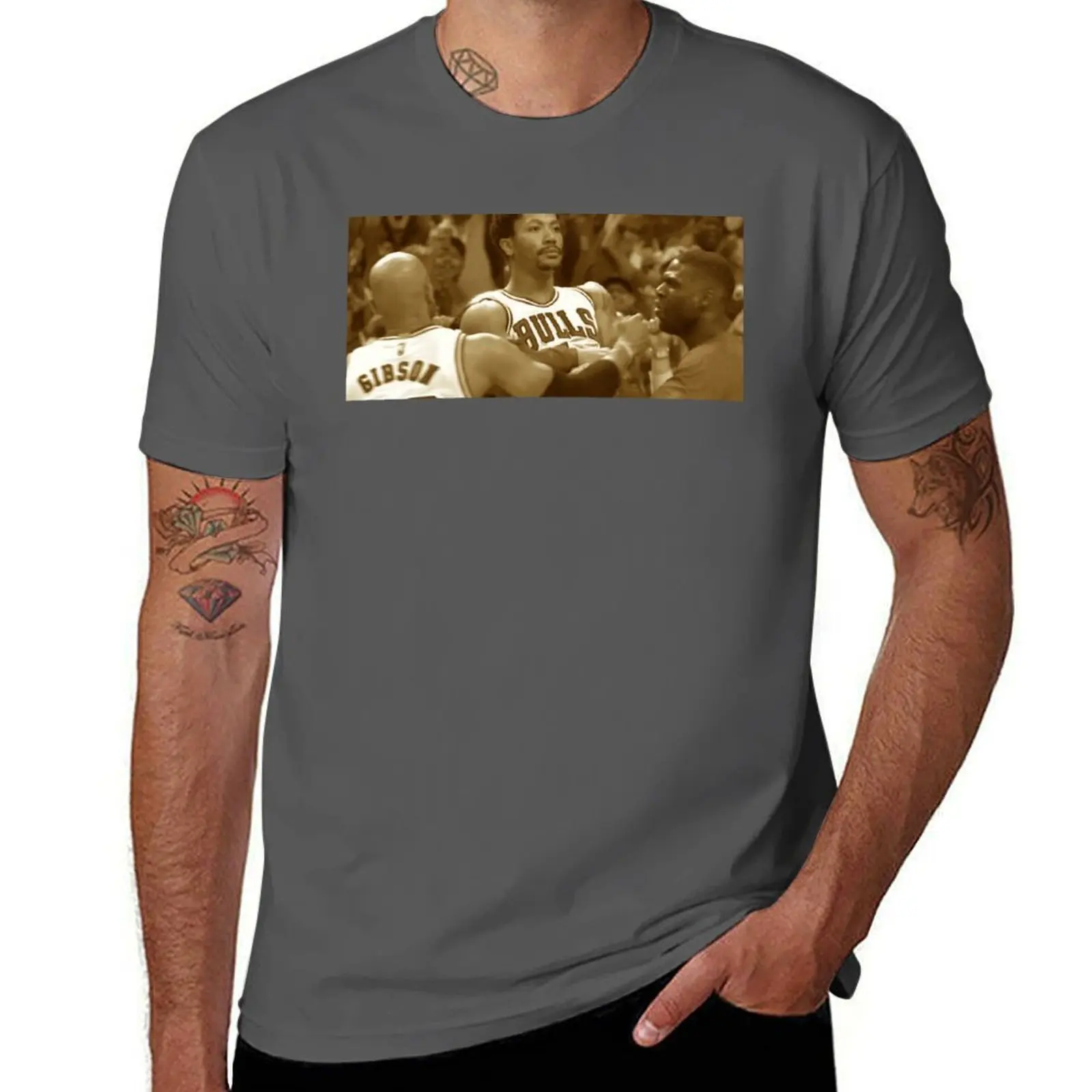 

d rose T-Shirt Streetwear Print Tee Shirt