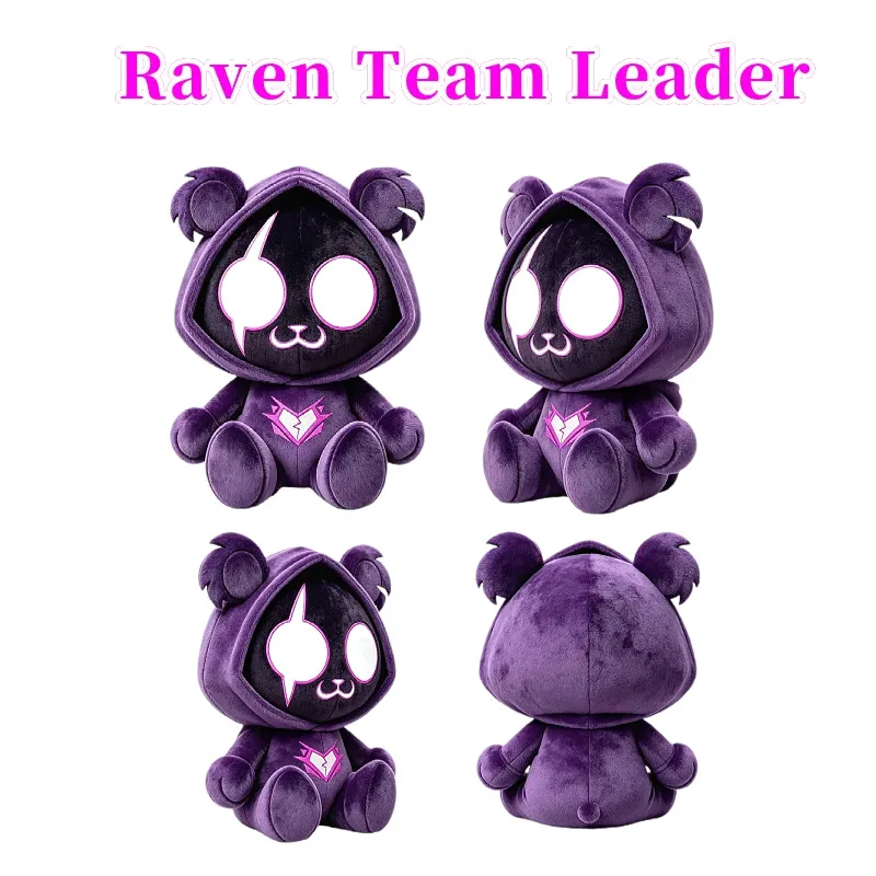【In Stock】Fortnite Raven Team Leader Plush Toy Soft Stuffed Collectible Doll Game Peripheral For Adult Game Fans Home Decor view 2