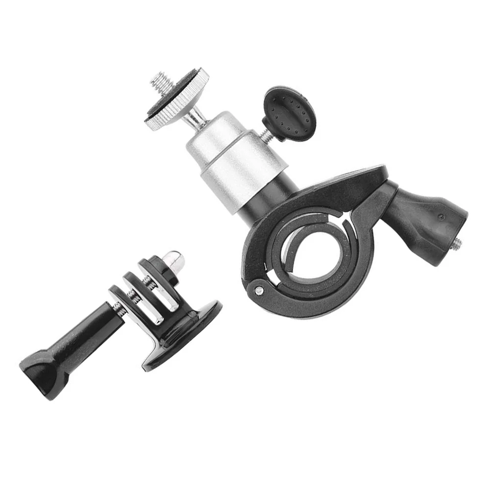 

Action Camera H Mount Holder for Motorcycle Bike Sports Clamp 360 Degree Rotatable Fixed Tool Soft Cushion Up to 30mm