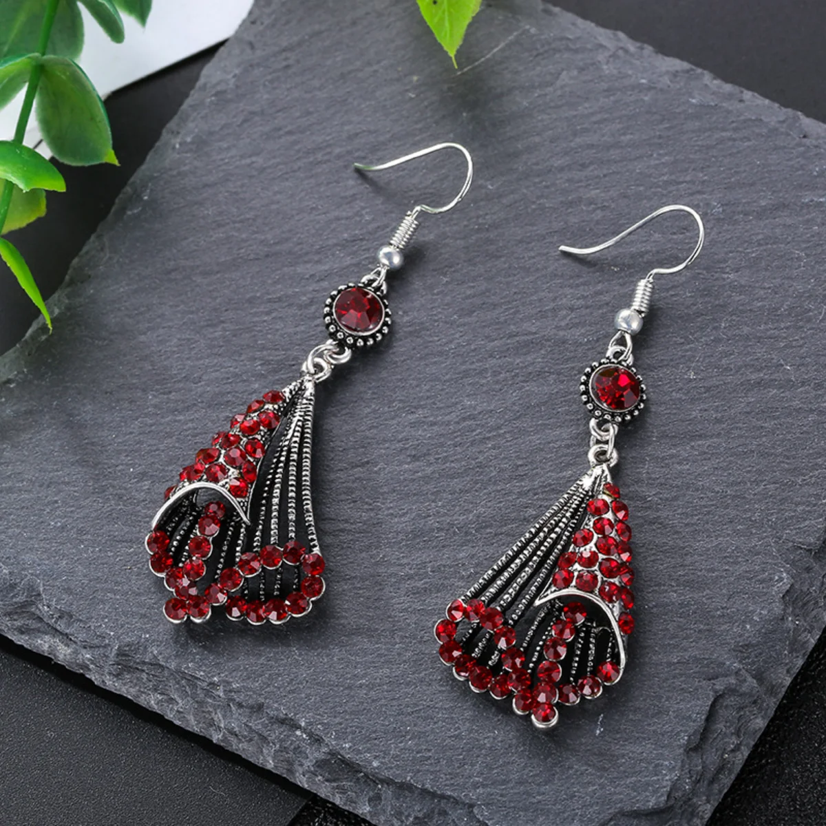 

1$ New Style Fine Multi-layer Diamond Earrings Fashion Alloy Earrings Women's Long Tassel Ear Accessories Lowest Price Wholesale