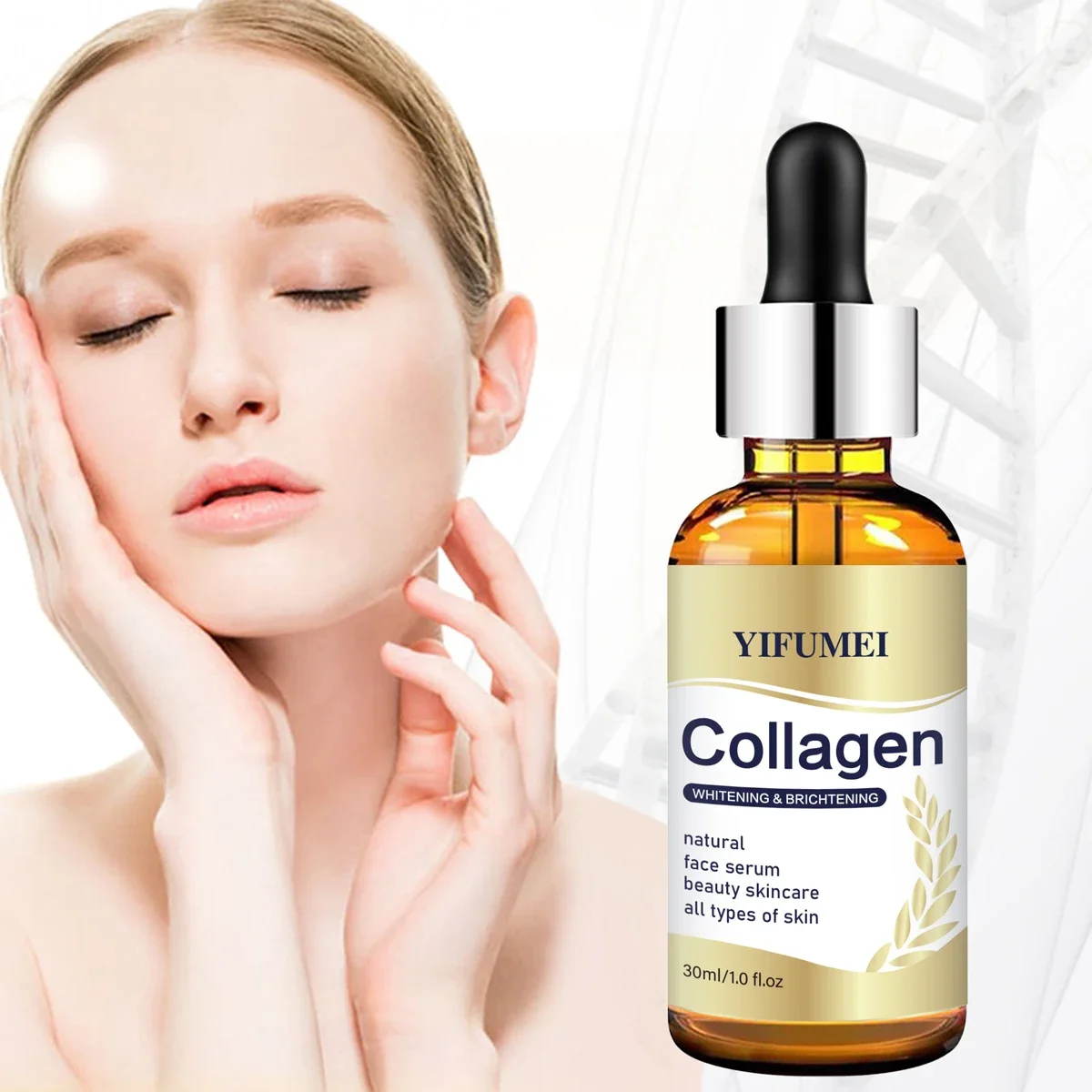 

30ml Instant Moisturizing Collagen Facial Essence Anti Wrinkle Anti Ageing Rejuvenate Your Face Whitening Korean Skin Care