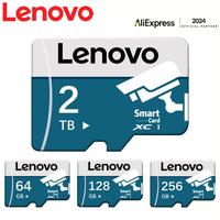 Lenovo 2TB SD Card Micro Memory SD TF Card U3 1TB 512GB 32GB SD/TF Flash Card 128GB 64GB U3 Class 10 4K Memory Card For Gaming