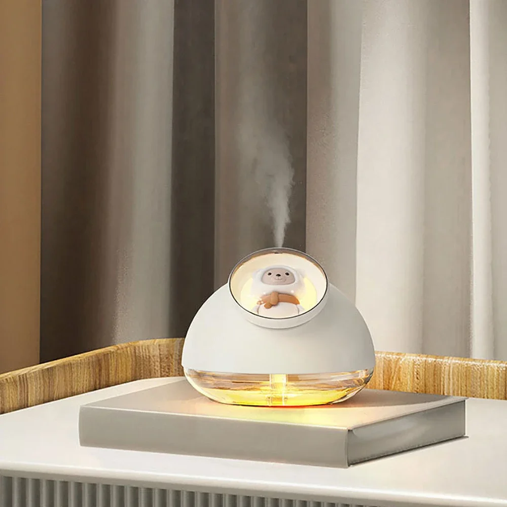 Новый ультразвуковой USB-увлажнитель воздуха с цветной подсветкой для офиса, дома, автомобиля, настольного мини-увлажнителя воздуха