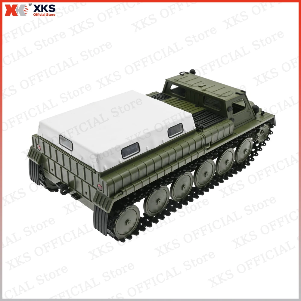 XKS WPL E-1 دبابة مع جهاز للتحكم عن بُعد 1/16 2.4G التحكم عن بعد 4WD الزاحف مجنزرة على الطرق الوعرة تسلق مركبة الكهربائية E1 دبابة مع جهاز للتحكم عن بُعد اللعب هدية لصبي