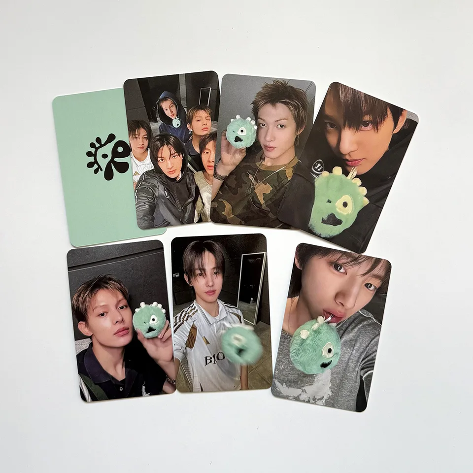 CORTIS BALL Card 6 pçs/set Dupla Face Impressão Filme Brilhante