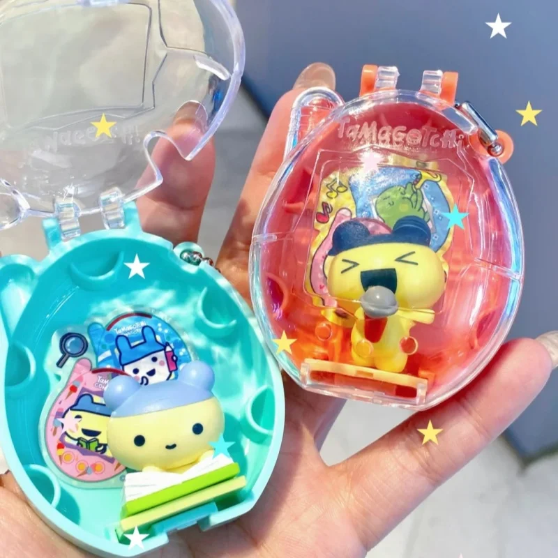 Bandai Tamagotchi Toilet Shaped Toy Pendant Collectible First And Second Plays Design For Fans Of Animation Derivatives Gift