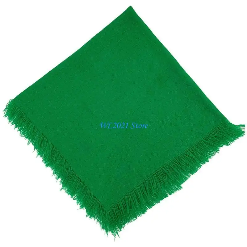 

G5GC Popular Rural Headwrap for Adult Unisex Fashion Solid Color Furry Trim Headcover Breathable Thin Bandanas for All Age