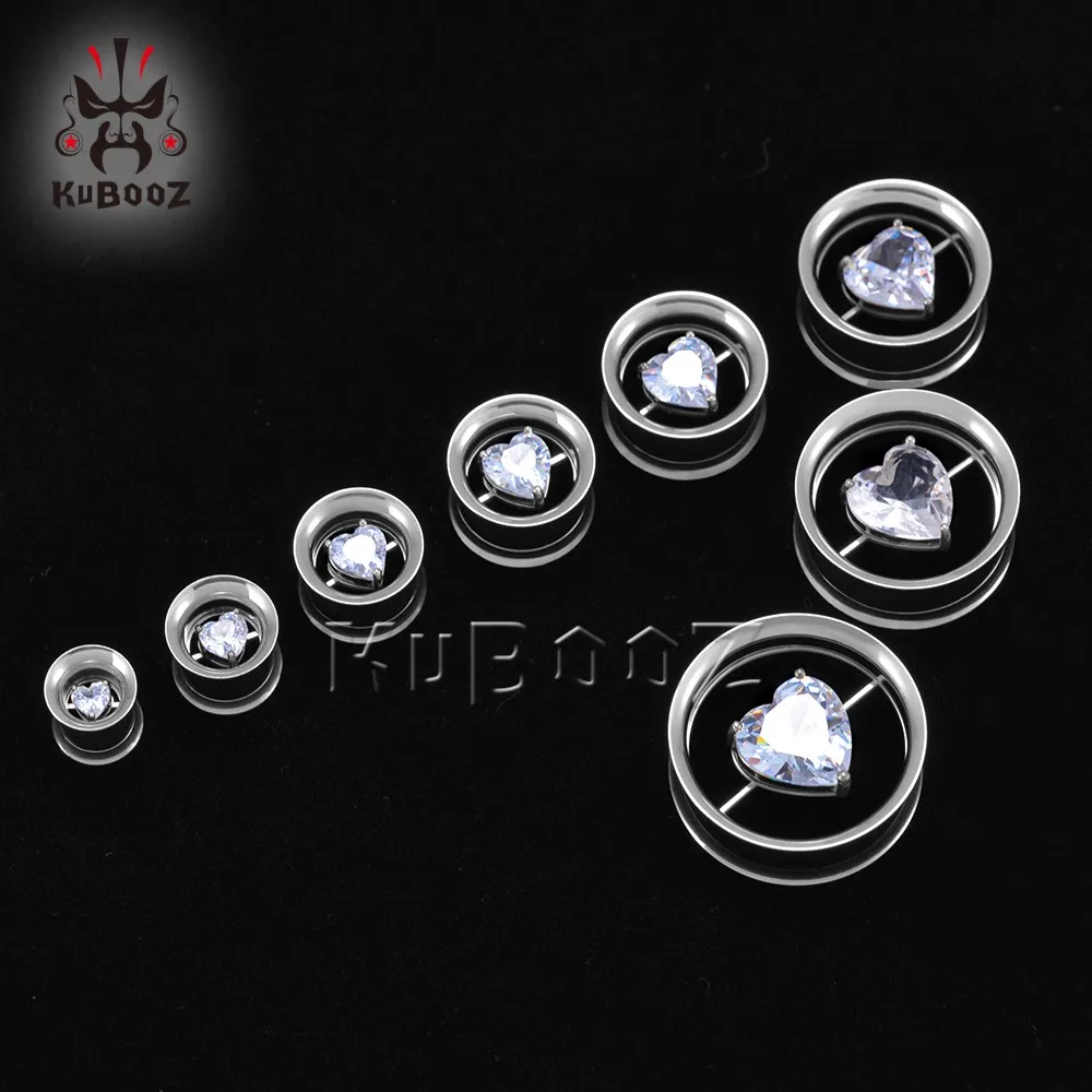 Wholesale Ear Plugs Gauges Tunnels Earrings Piercing Stainless Steel Jewelry Expanders 34PCS