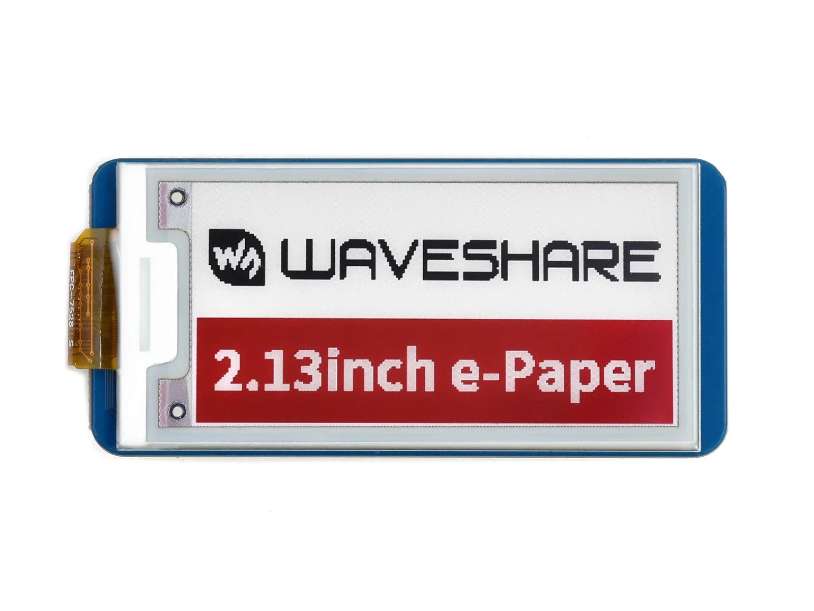 Waveshare 2.13inch E-Paper E-Ink Display Module (B) For Raspberry Pi Pico, 250x122 Pixels, Red / Black / White, SPI Interface