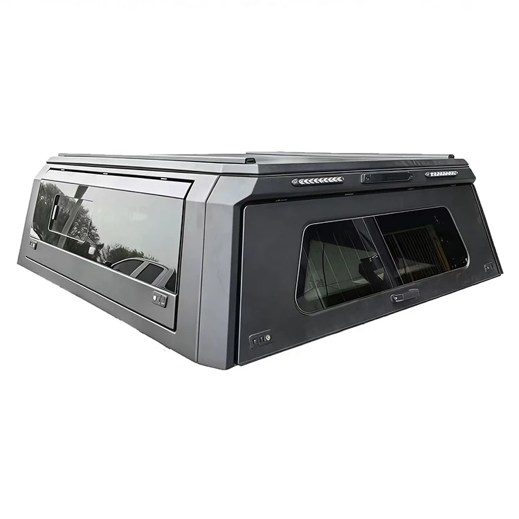 Hardtop Canopy for Pickup Truck Bed Waterproof Steel Topper Camper Shell Full Size Pickup Trucks Durable Security