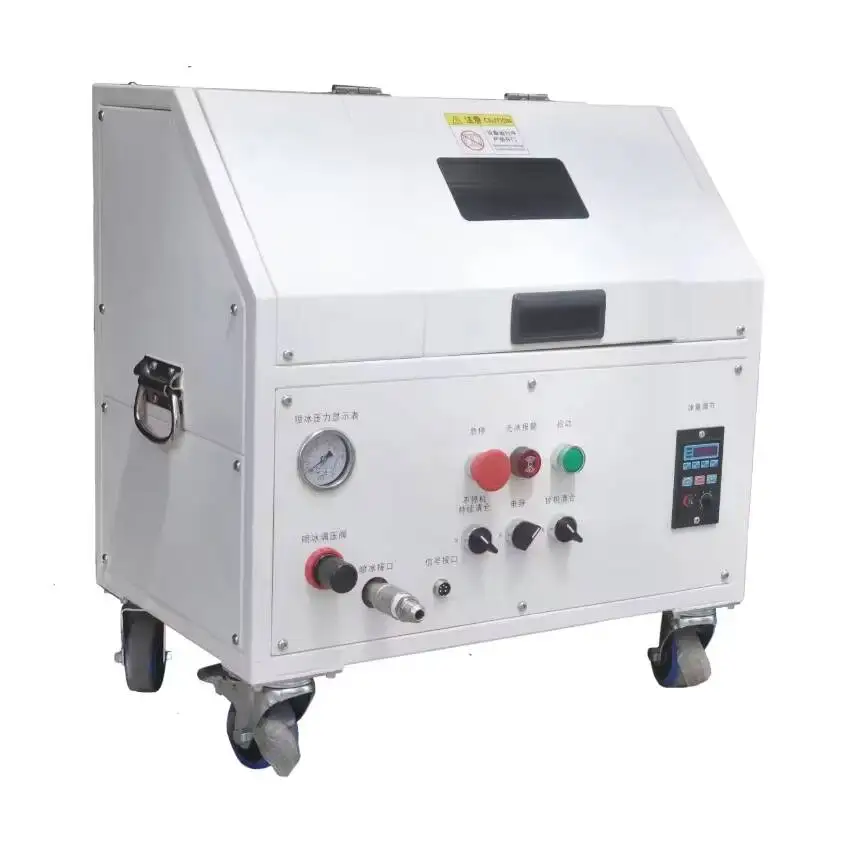 Best Price Mini Handheld CO2 Dry Ice Blasting Machine PLC Gear Bearing Core Components High-Pressure Industrial Cleaning
