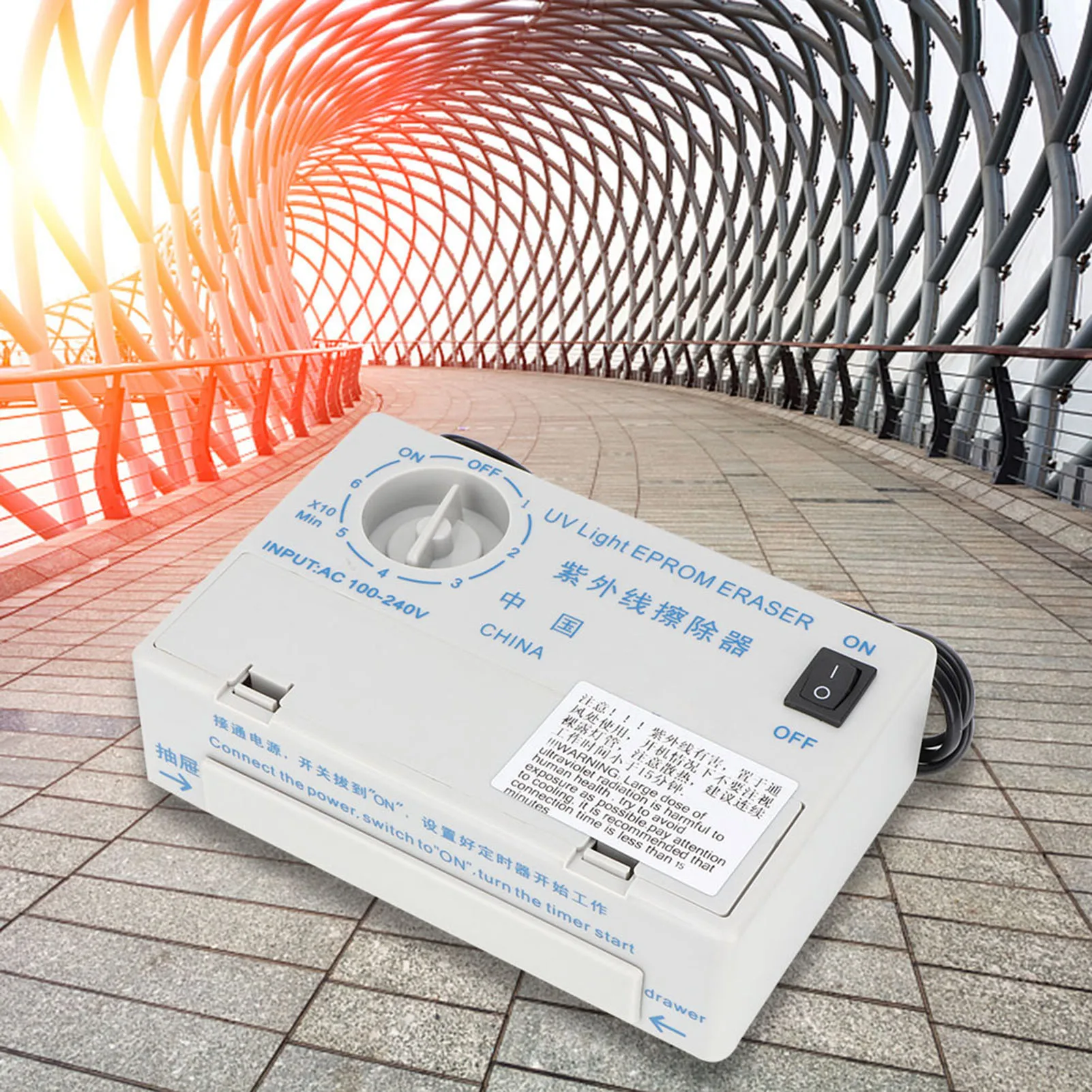 

УФ-ластик EPROM Ультрафиолетовый свет Стираемый таймер Полупроводниковый стираемый вафельный стирающий излучение УФ-ластик УФ-ластик EPROM Ластик для УФ-светового света