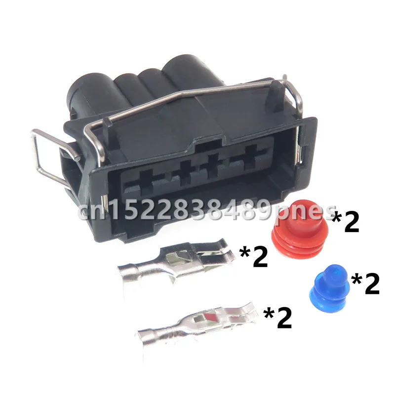 

4 Pole 357906231 Auto Composite Plug Plastic Housing Waterproof Electric Cable Connector 357 906 231