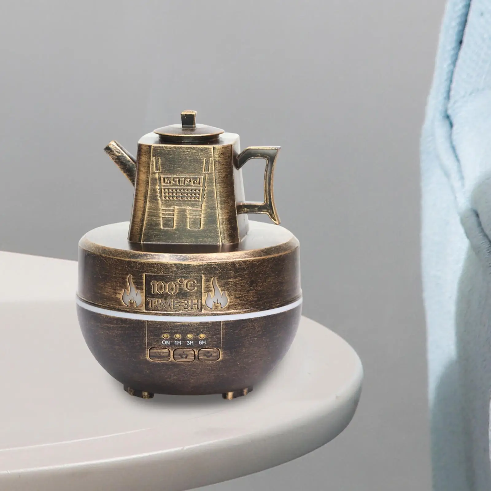 Teapot Essential Oil Diffuser Aroma Diffuser for Desktop Bedroom Living Room