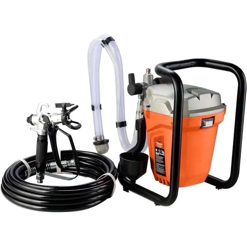 V8626 Airless Paint Sprayer 3000 PSI 5/8HP 650w Electric Powered with 25ft Hose for Interior Exterior Furniture/Fence/Home/House