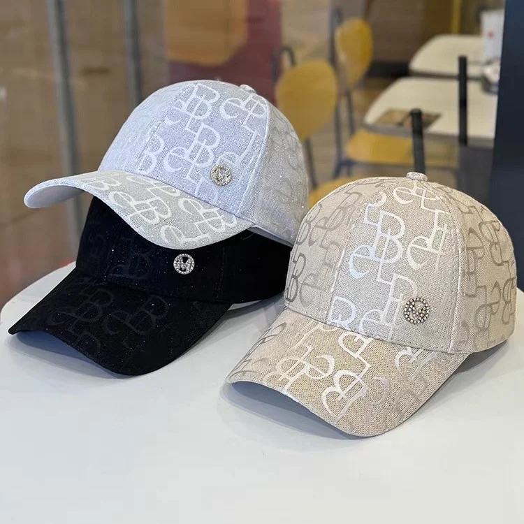Unisex Fashion Adjustable Baseball Cap Spring Summer Autumn M round Logo Cap Style for All Seasons image 3