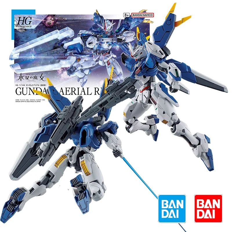 

Bandai HG 1/144 GUNDAM XVX-016RN AERIAL REBUILD THE WITCH FROM MERCURY Model Kit Anime Action Fighter Assembly Toy gift for kid