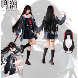 Startorch Academy Student Chisa Cosplay Costume Wuthering Waves Anime JK Uniform Outfit Full Set for Halloween Cosplay Party