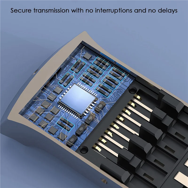 2X Mini TF Card Reader USB Computer Card Reader TF Card Memory Reader Adapter With LED Indicator For Computer Car Audio