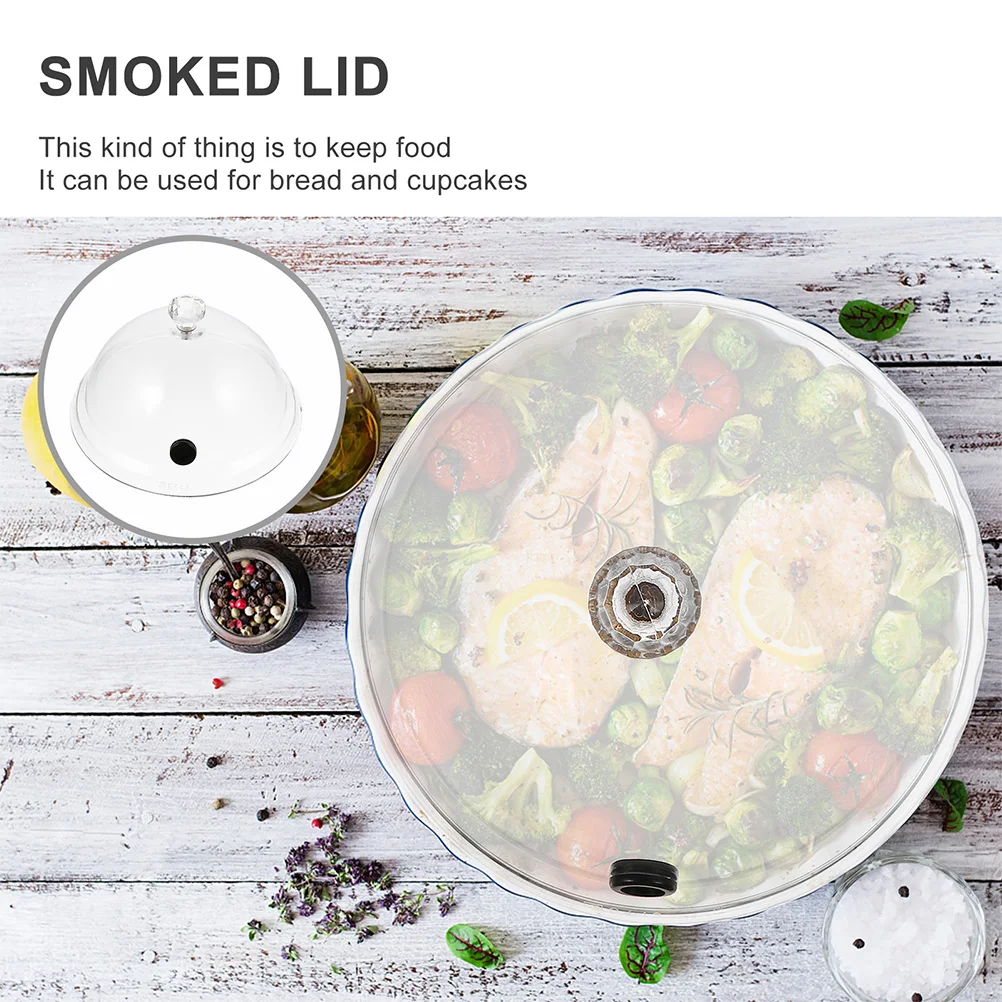 

Smoky Food Cover Snack Cover Transparent Protective Cover Transparent Cover