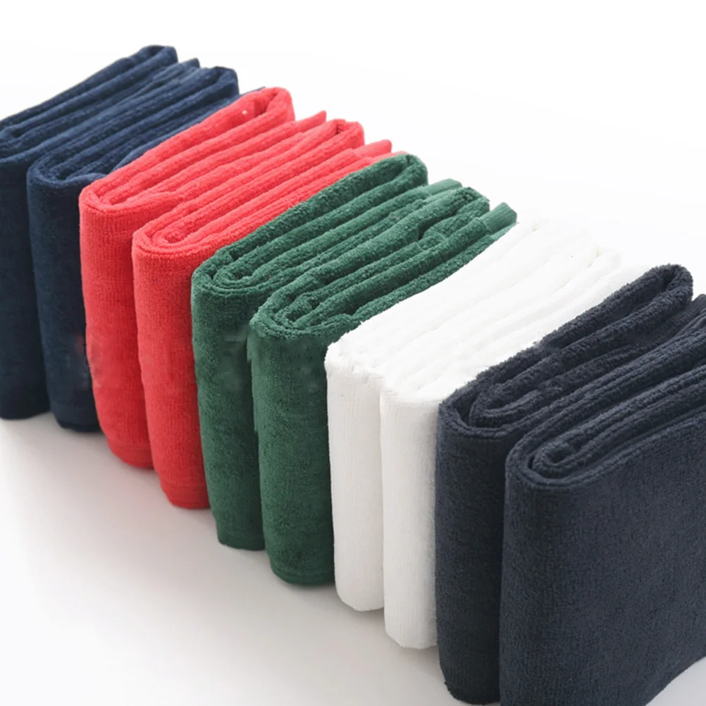 

Golf Sports Green 40*65Cm Fleece Super Absorbent Fast Drying For Club Heads Grips Balls Hands Hanging Loop Microfiber