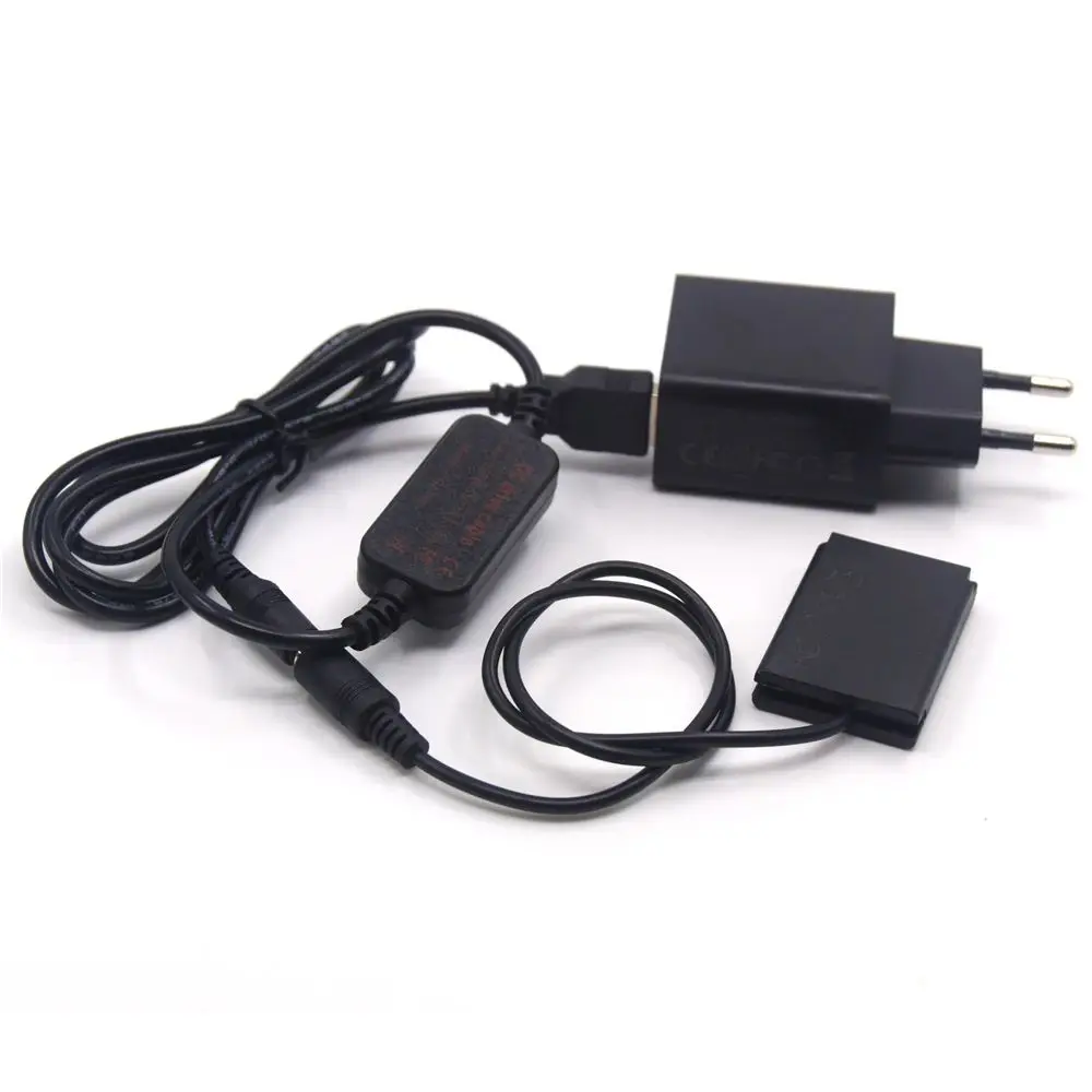 USB to DC Cable Fast Charger DR-110 Coupler NB-13L Dummy Battery Kit for Canon PowerShot G5 G7 X Mark II G5X G7X MII G9X Camera