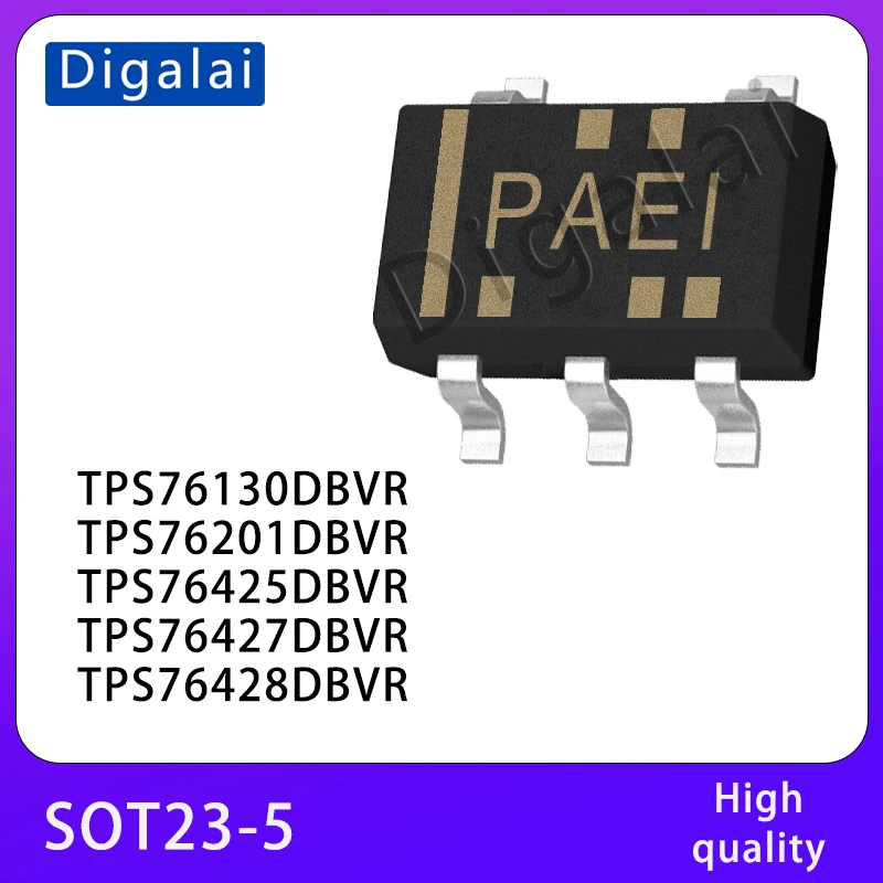 

TPS76130DBVR TPS76201DBVR TPS76425DBVR TPS76427DBVR TPS76428DBVR sot23-5