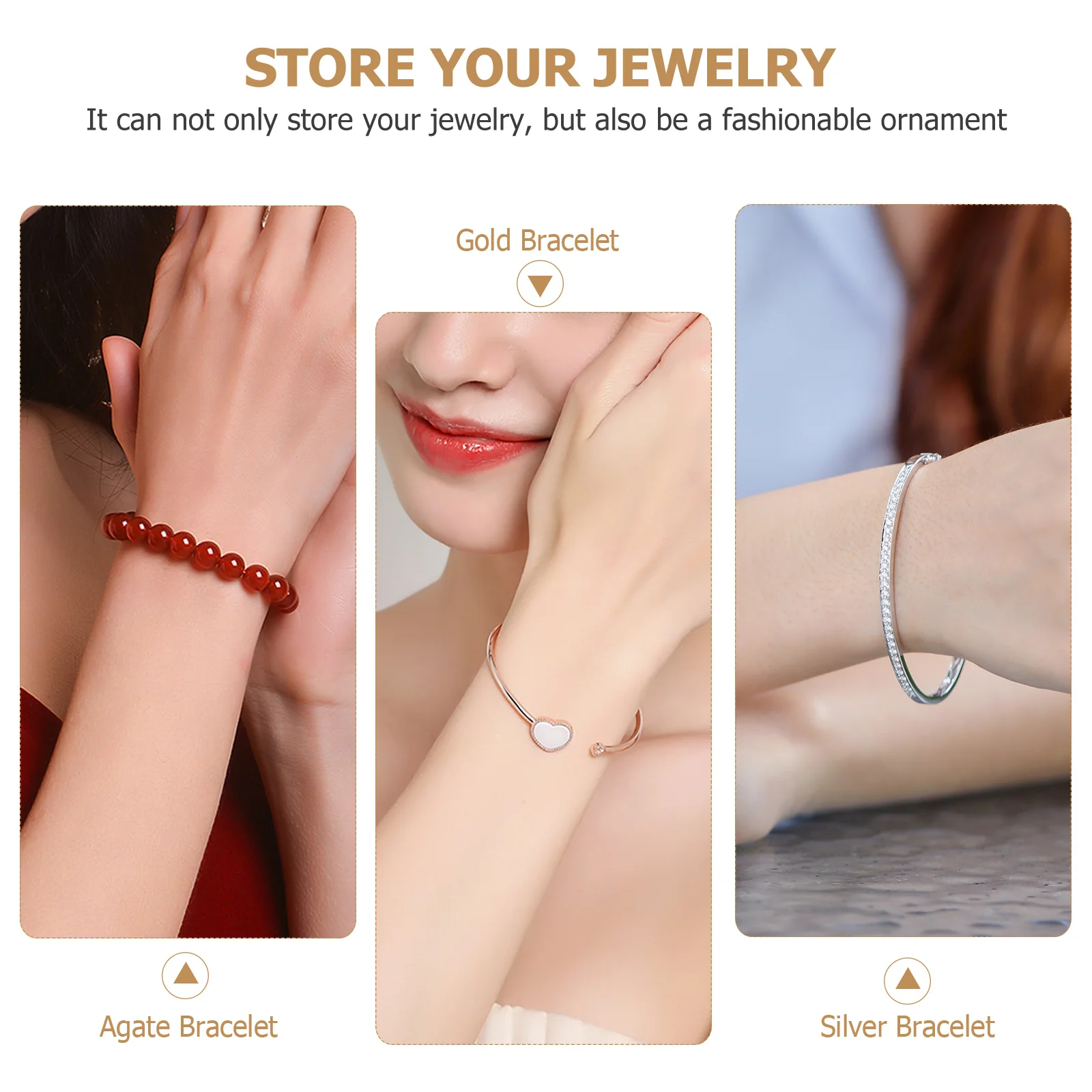 

Ceramic Jewelry Plate Lotus Leaf Holder Small Trinket Ring Storage Organizer Bracelets Display Rack for Bathroom Dresser Keys