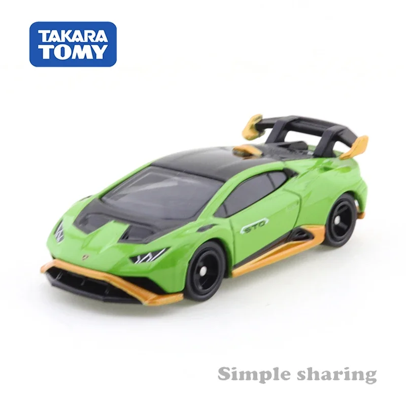 Takara Tomy Tomica No.11 Lamborghini Huracan STO (First Special Specification) 1/62 Car Model Simulation Toy Boy Toy Collection