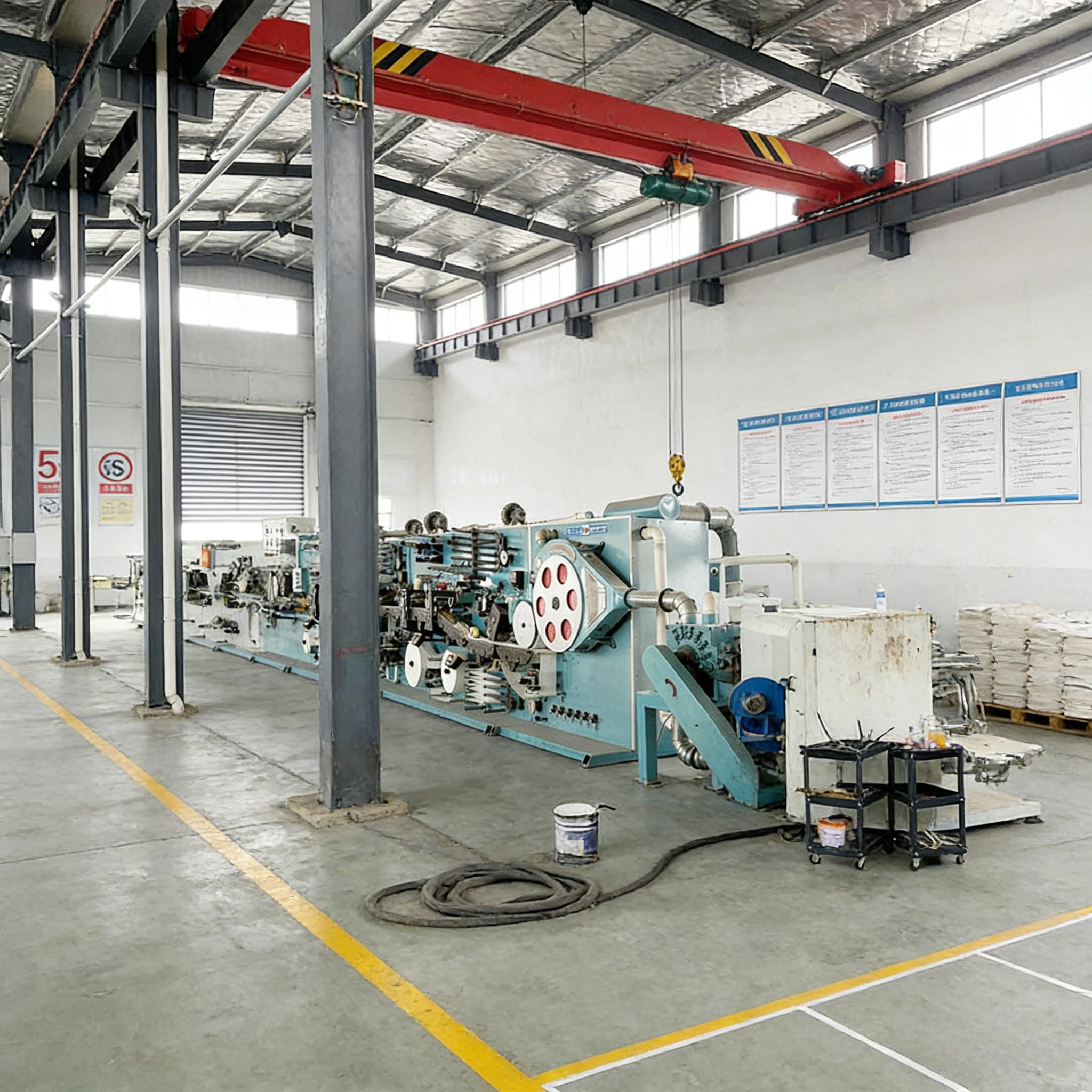 Máquina Automática para Fabricar Toallas Sanitarias, Equipo de Producción, Línea de Producción, Máquina para Fabricar Pañales