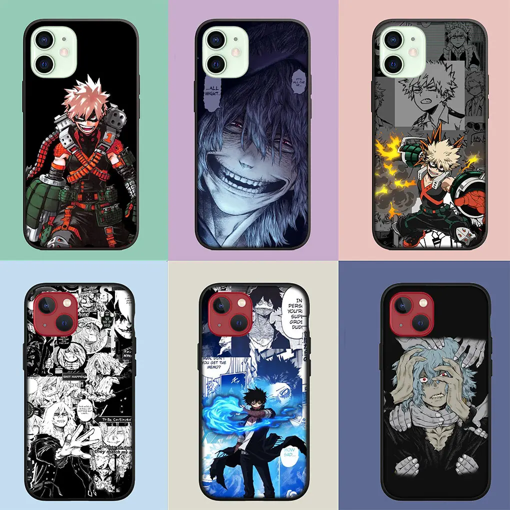 CC-40 Tomura Shigaraki BNHA My Hero Academia Cover Phone Case for Apple iPhone 15 14 Plus 13 12 Mini Pro Max XR + 13Pro 14+ 15+