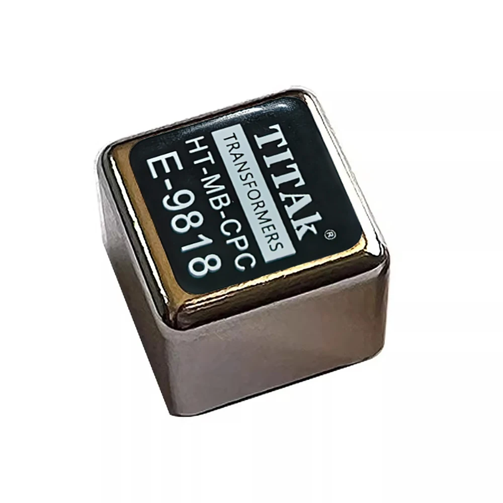 Permalloy Audio Isolation Transformer 600:600 20Hz-20KHz Audio Isolation Balanced and Unbalanced Conversion Audio Isolat To RCA