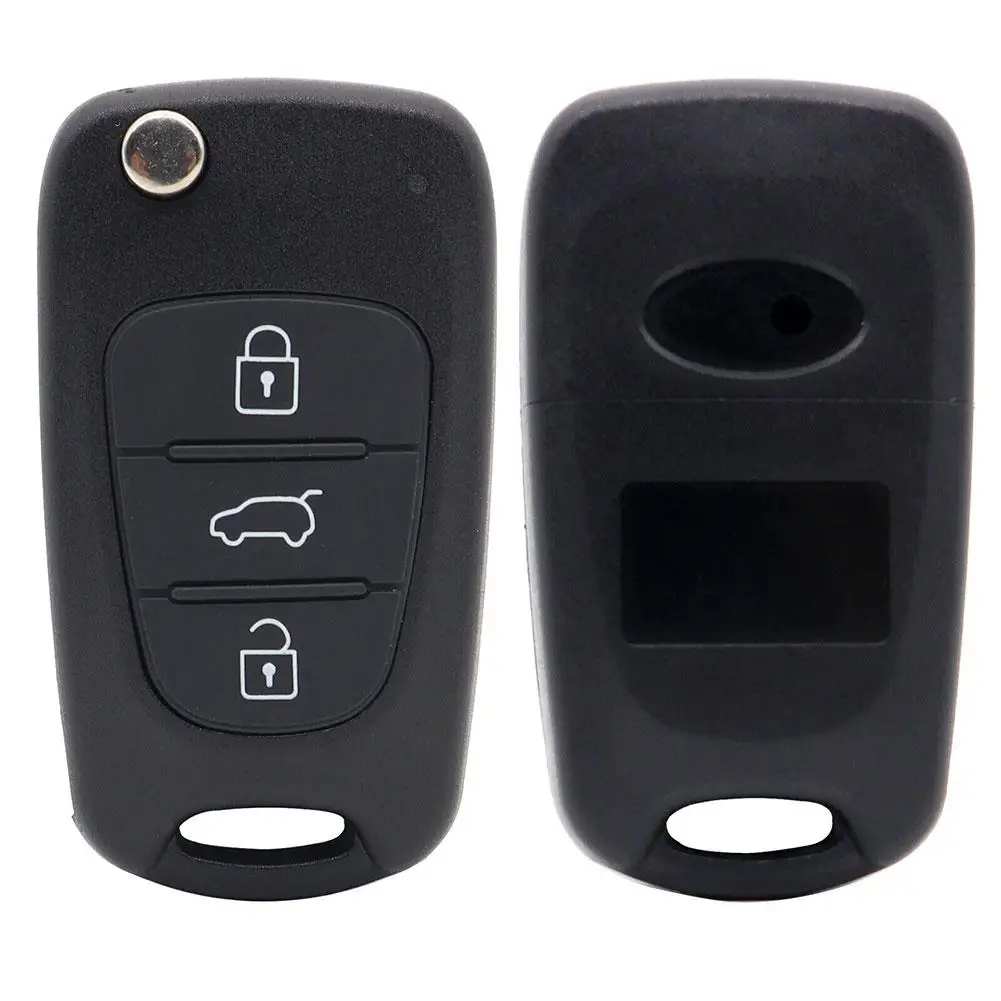 3 Buttons Car Remote Key Case Shell For Modern Keycase IX30 Renakia Lion Run Smart Run Car Remote Control Key Housing