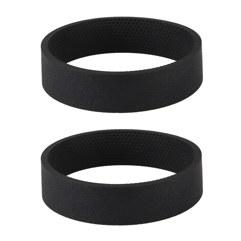 New 2PC Vacuum Cleaner Knurled Belts Fit For Kirby All Generation G3 G4 G5 G6 Black