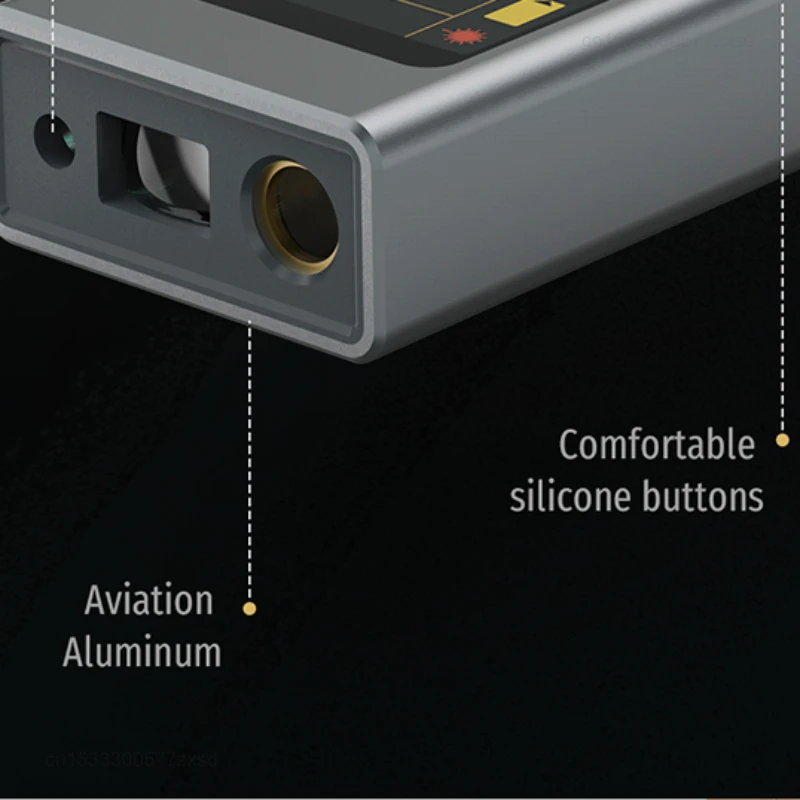 샤오미 2024 DUKA ATuMan LS6 레이저 거리 측정기, 미니 거리 각도 계량기 측정 도구, 충전식 레이저 라인 마커, 40m, 신제품