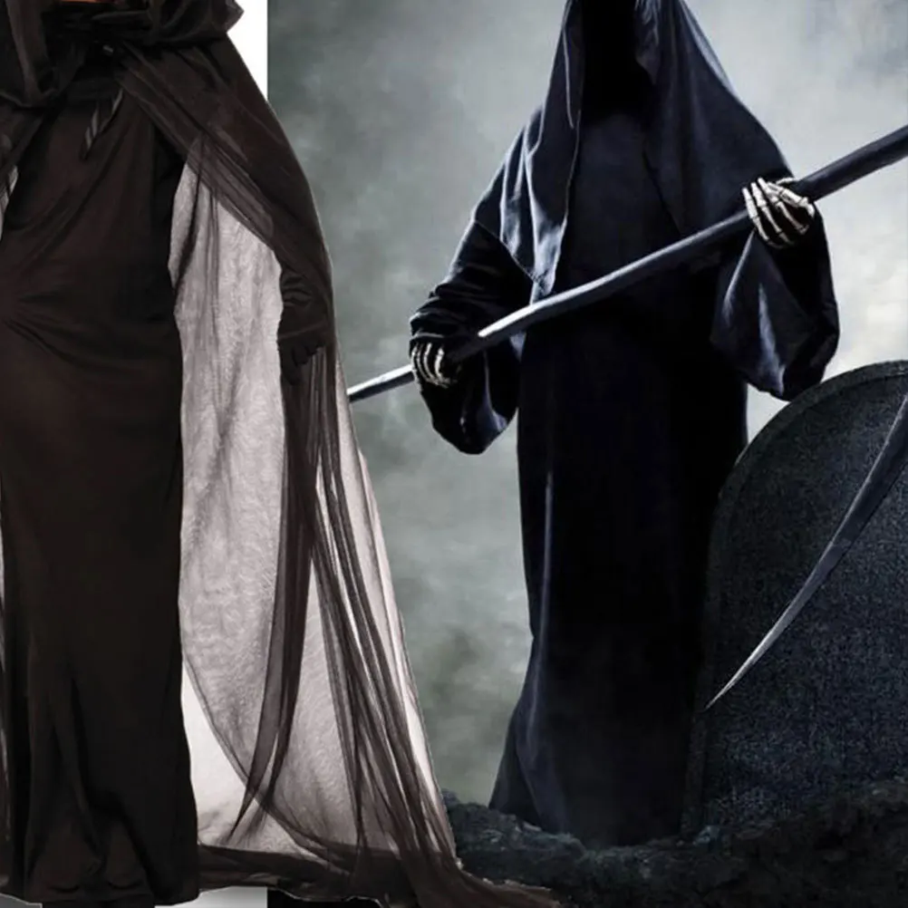 

Halloween Witch Costume Women Black Sorceress Dress Size S Role Play Cosplay Masquerade Women Witch Costume for Performance