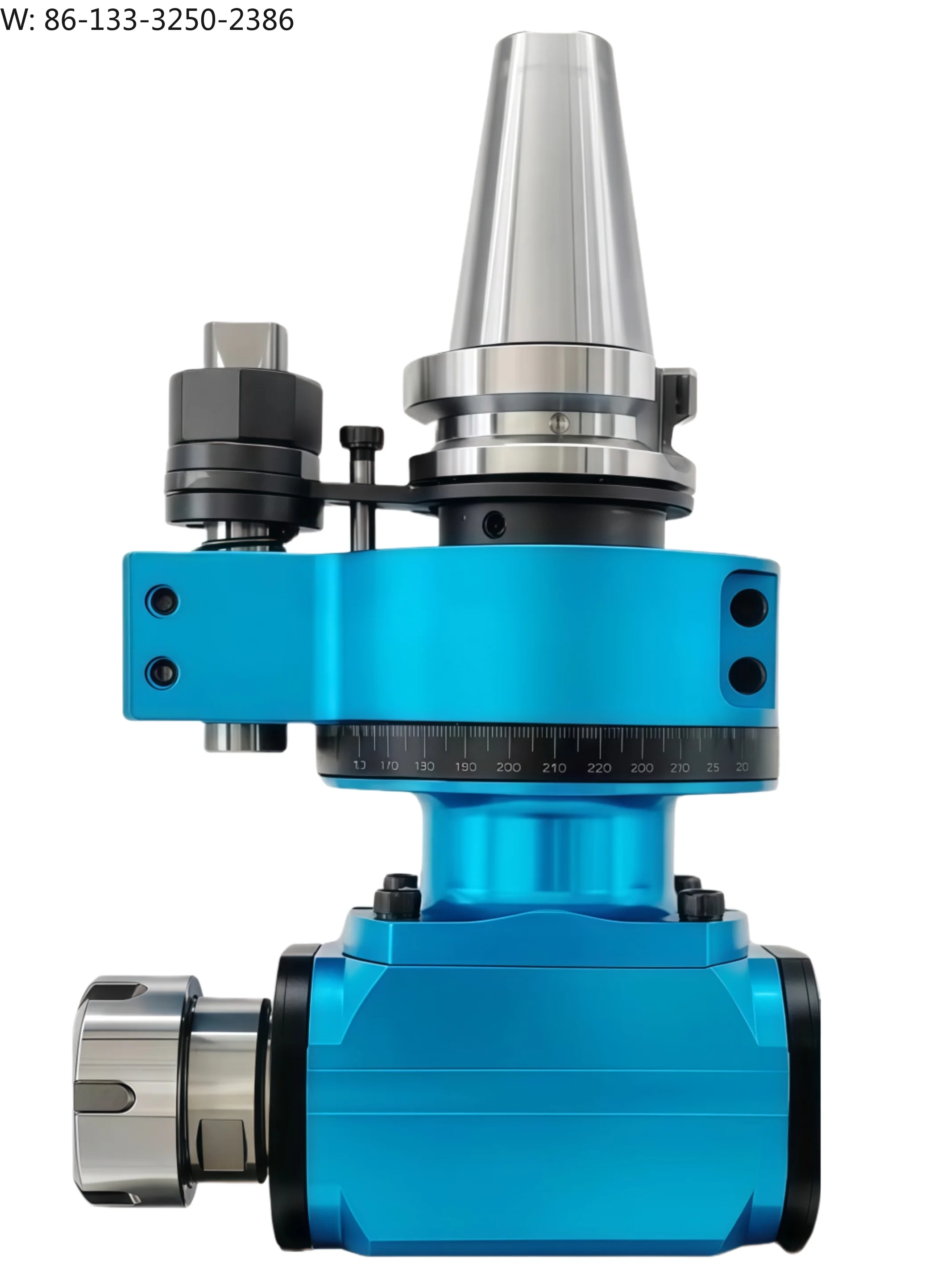 Accessories BT30/BT40/BT50-90 ° right angle milling head, single output/one way, side milling handle