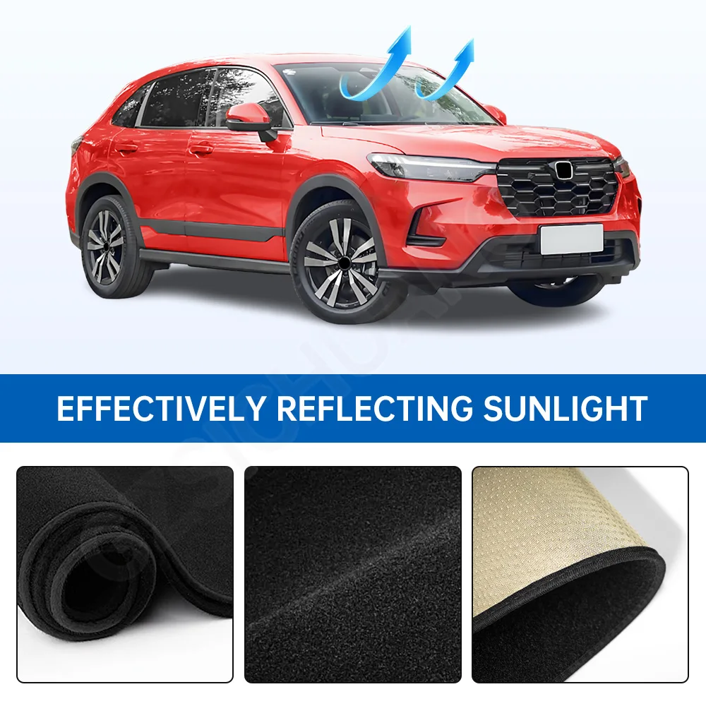 

Car Dashboard Cover Insulation Pad For Honda HR-V HRV 2014-2017 2018 2019 2020 Car Dashboard Special UV Resistant Sunshade Pad
