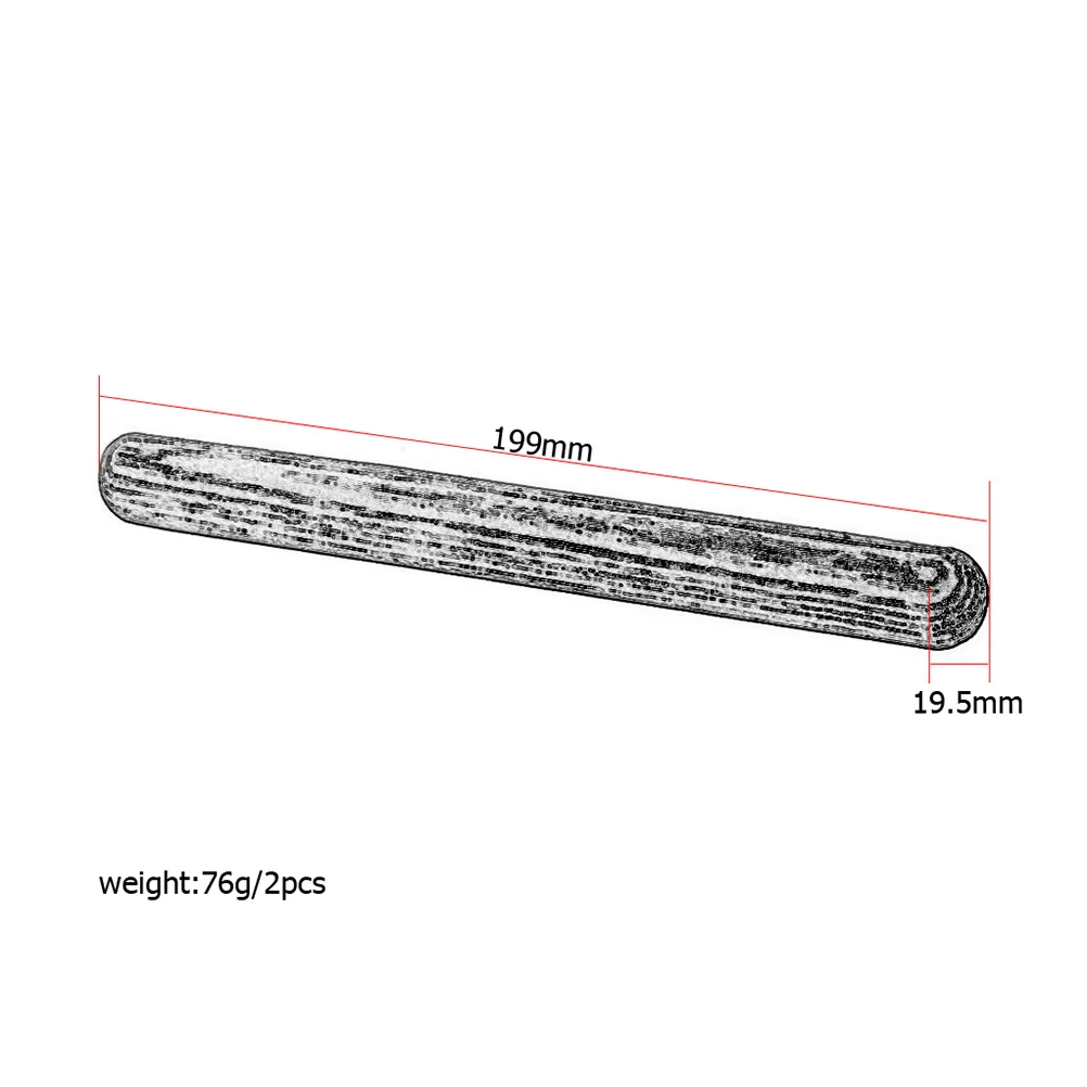 

2 pcs Mini Wooden Drumsticks Unpainted Heavy Duty Rubber Tip Eco Friendly For Practice Beginner Professional Kids Music Learning