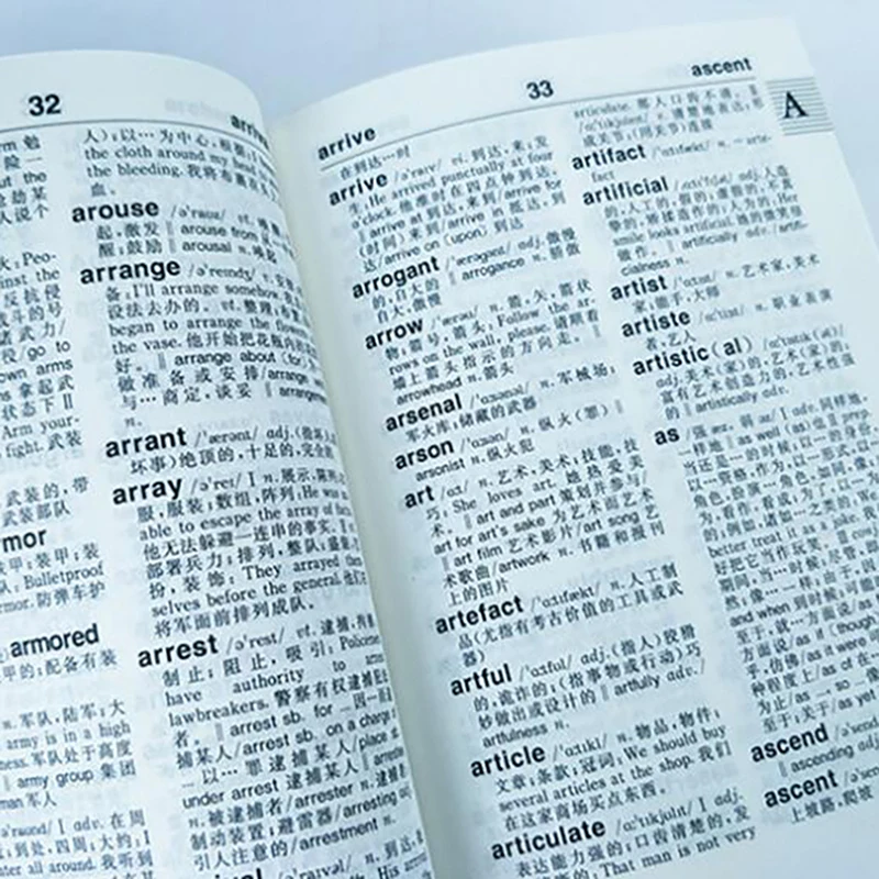 Chinees En Engels Woordenboek Voor Het Leren Van Pin Yin En Het Maken Van Zinstaal Gereedschapsboek Woordenschat Taalboek