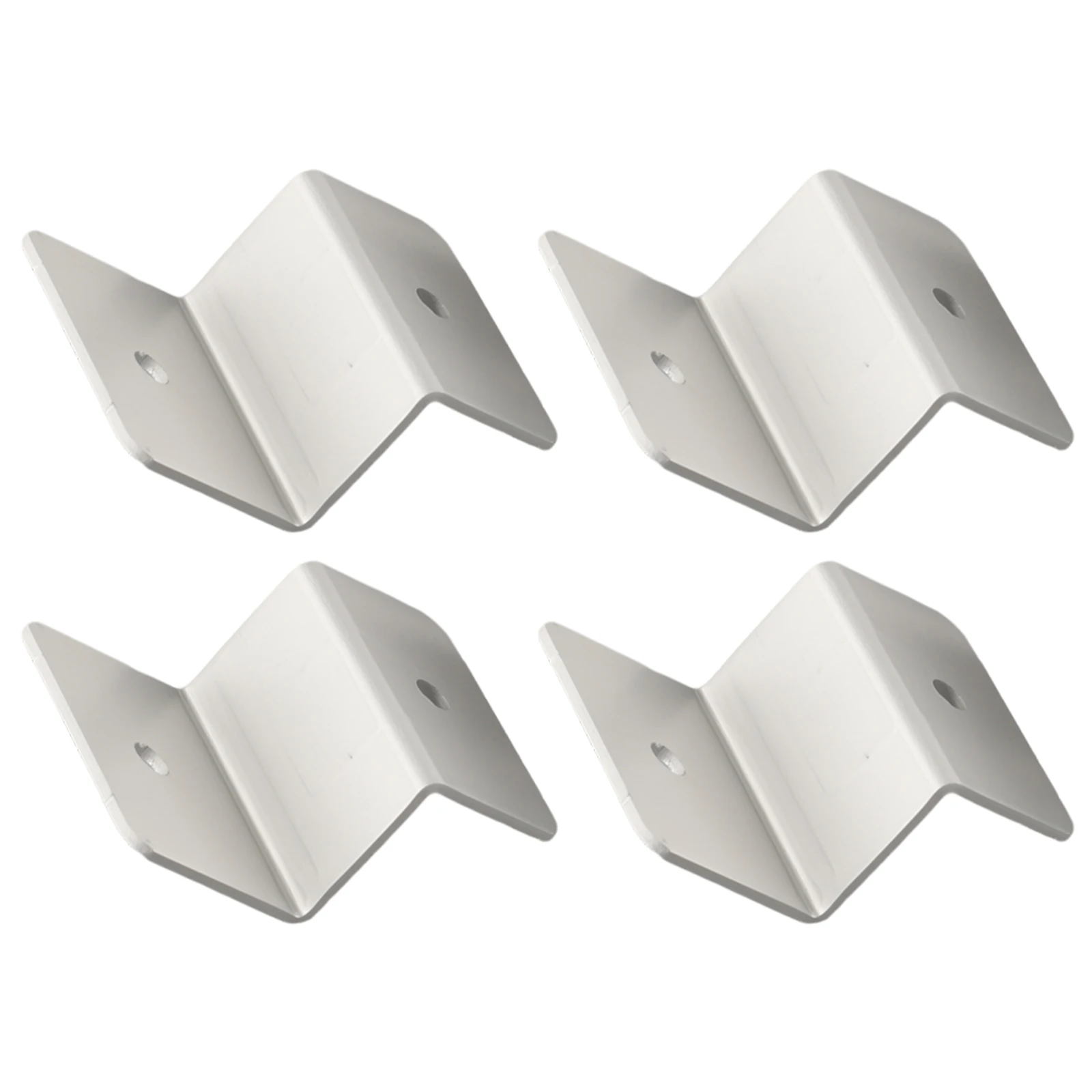 4 قطعة Z نمط لوحة يتصاعد الطاقة الشمسية لوحة البطارية تصاعد بين قوسين الطاقة الشمسية اكسسوارات تحسين المنزل صفقة كبيرة