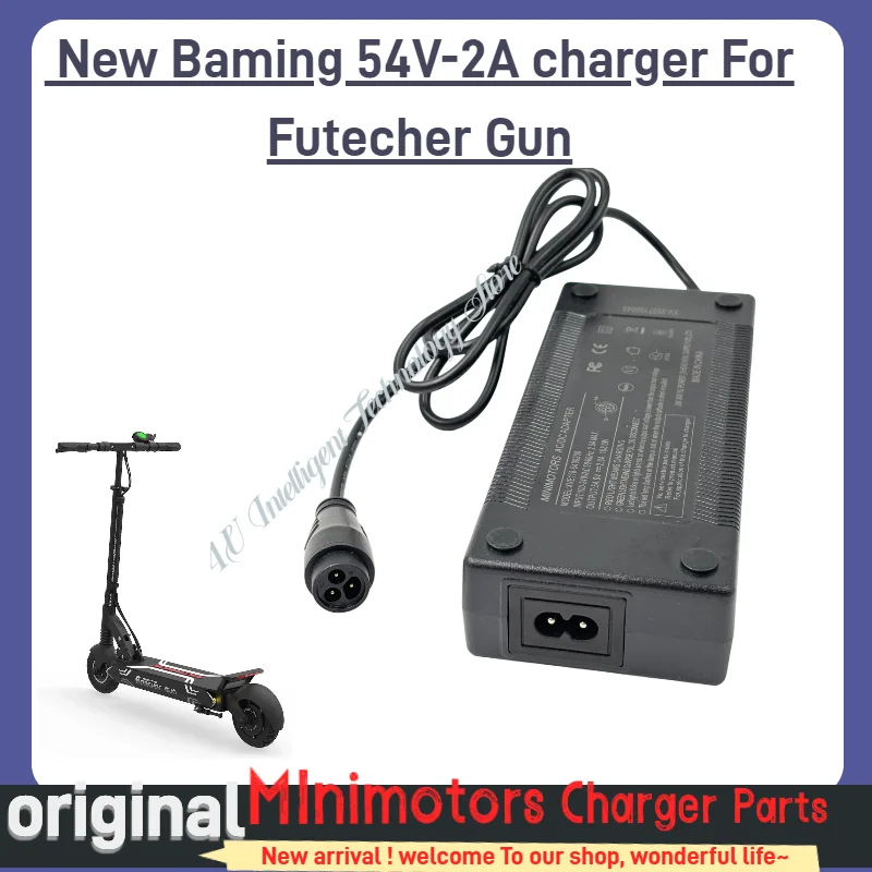 

Original Futecher Gun 54V 2A Charger LP16 - 48V Battery Charger for Minimotors Electric Scooter